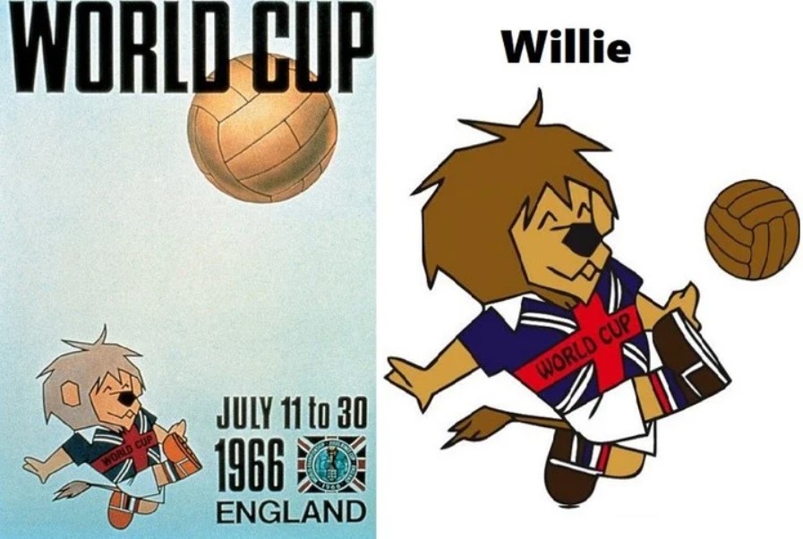 Las mascotas de los mundiales de fútbol desde 1966 hasta Qatar 2022 16 1966
