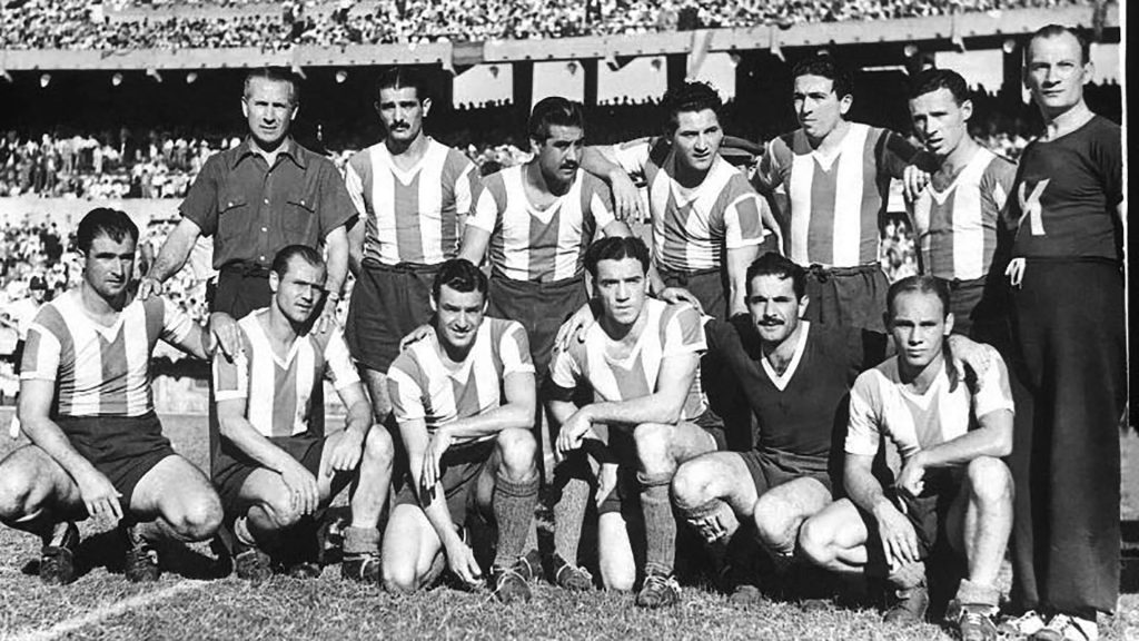 El día que Argentina jugó 2 partidos al mismo tiempo en 2 países distintos 2 Seleccion Argentina Campeonato sudamericano 1946