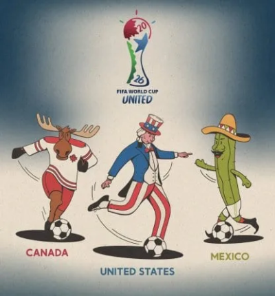Se filtraron las posibles mascotas del Mundial 2026 2 mascotas del Mundial 2026
