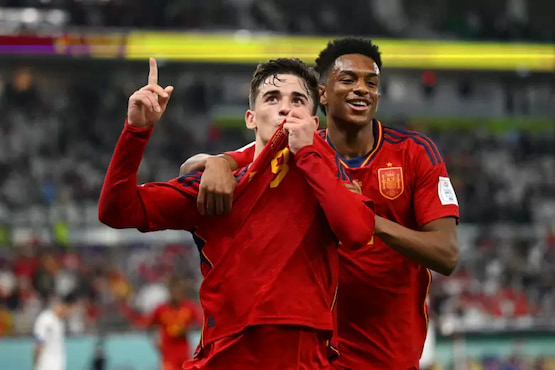 cual es la cancion de españa despues del festejo del gol