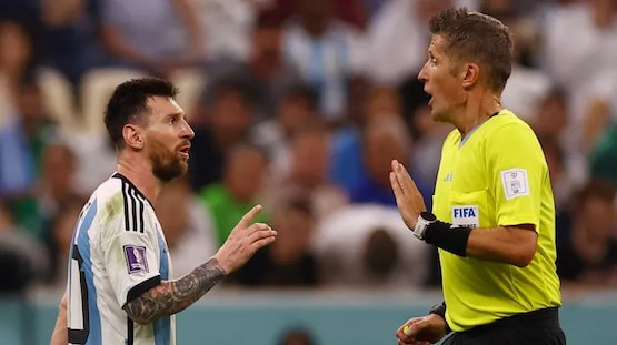 En Croacia se quejan del arbitraje del partido con Argentina: "¡Fue una catástrofe!" 2 arbitro argentina croacia