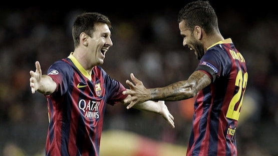 dani alves messi