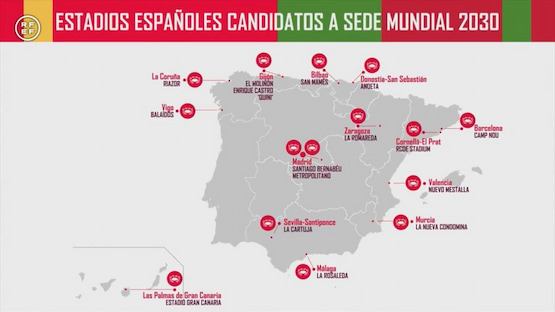 Problemas para España: 11 de sus 15 estadios para el Mundial 2030 no cumplirían los requisitos para ser sedes 4 mundial 2026 españa