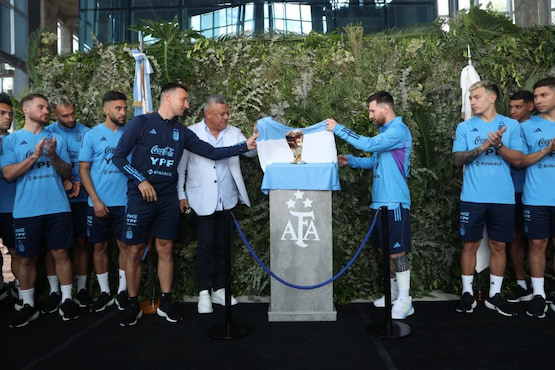 Gran gesto: de ahora en adelante, el predio de la AFA se llamará "Lionel Andrés Messi" 6 homenaje messi
