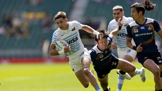 Torneo de Seven de Londres: Los Pumas golearon a Fiji por 40 a 12 y ya piensan en las finales 2 torneo de seven de londres los pumas