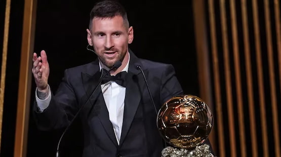 Histórico: Messi ganó su octavo Balón de Oro 2 messi balon de oro