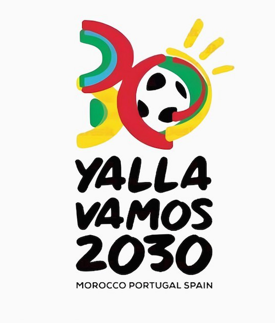 España, Portugal y Marruecos presentaron el logo del Mundial 2030 2 logo mundial 2030