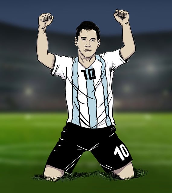 creditos: pixabay Cómo dibujar a Lionel Messi
