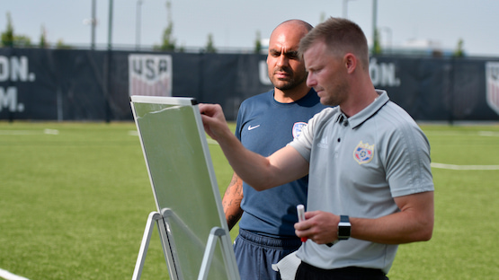 Curso de entrenador de fútbol en Estados Unidos