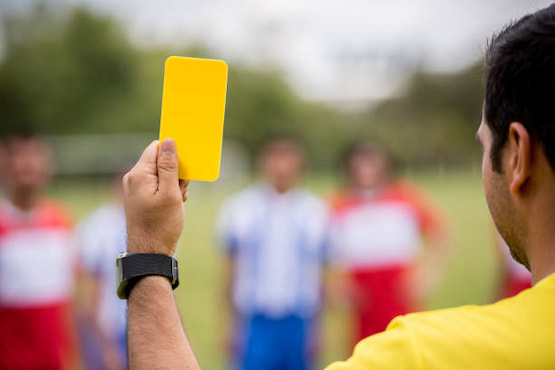 7 causales de tarjeta amarilla